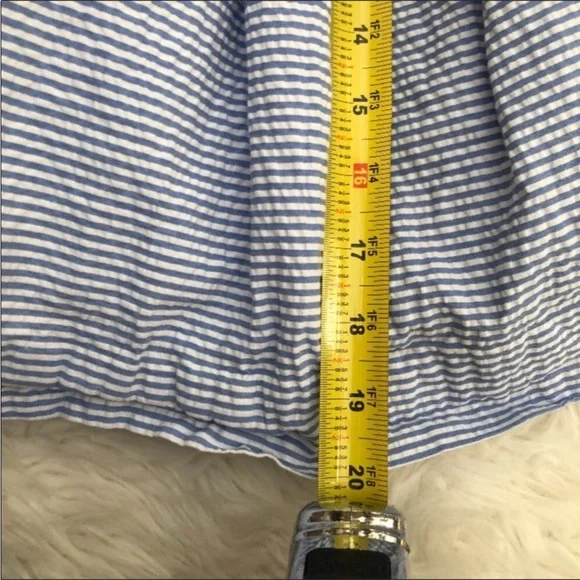 Polo Ralph Lauren Seersucker Stripe Dress - Picture 12 of 13